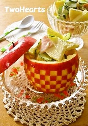 簡単❤シンプルnaりんごサラダ-レシピのメイン写真