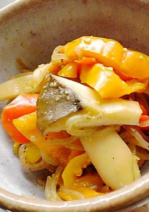 パプリカとエリンギのニンニク味噌炒め-レシピのメイン写真
