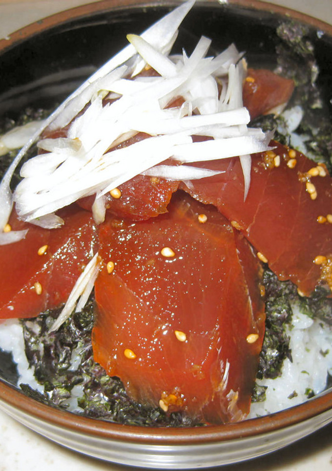 簡単まぐろの漬け丼-レシピのメイン写真
