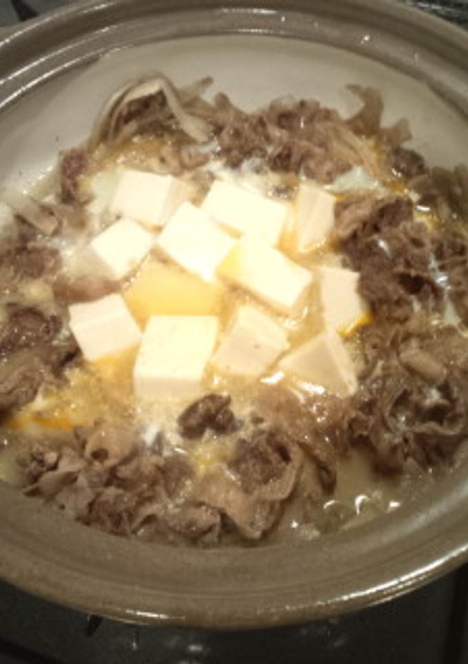 やさしい味☆牛肉とごぼう煮～柳川風～-レシピのメイン写真