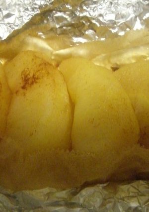 お手軽焼きリンゴ-レシピのメイン写真
