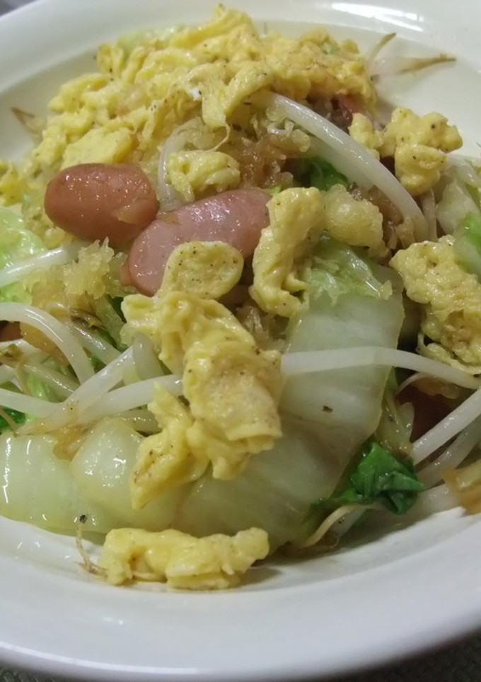 節約術！天かすでサクサク野菜炒め♪-レシピのメイン写真