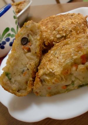 美味しいコラボ!!麻婆豆腐風コロッケ☆★-レシピのメイン写真