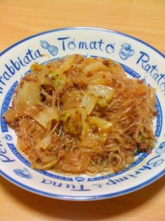 白菜と春雨の炒め煮-レシピのメイン写真