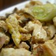 ♫豆腐とネギの塩昆布♡チャンプル♫