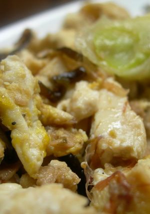 ♫豆腐とネギの塩昆布♡チャンプル♫-レシピのメイン写真