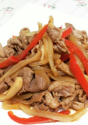豚肉とエリンギのウスターソース炒め-レシピのメイン写真