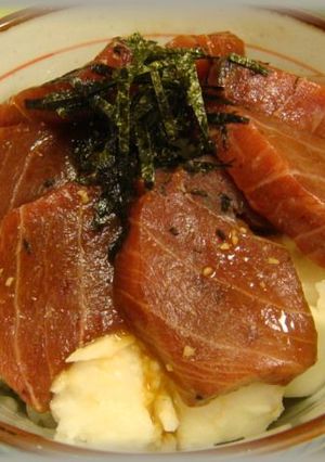 まぐろの山かけづけ丼-レシピのメイン写真