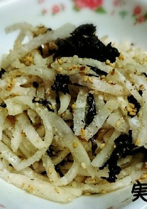梅こぶ茶で大根の簡単副菜-レシピのメイン写真