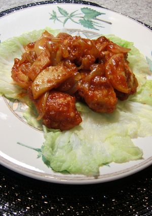 韓国風ピリ辛チキン∈(・е・)∋-レシピのメイン写真