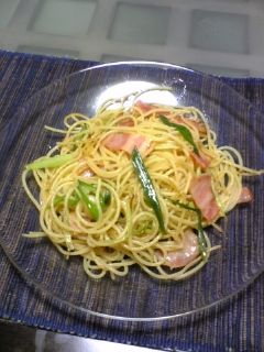 シンプル*柚子胡椒パスタ-レシピのメイン写真