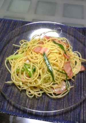 シンプル*柚子胡椒パスタ-レシピのメイン写真