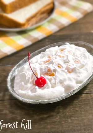 【給食メニュー】フルーツのクリーム和え-レシピのメイン写真