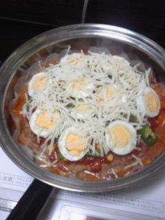 ハンバーグピザ!?-レシピのメイン写真