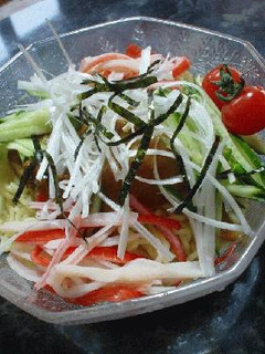 5分で完成♪夏はひんやり「冷やしカレーラーメン」-レシピのメイン写真