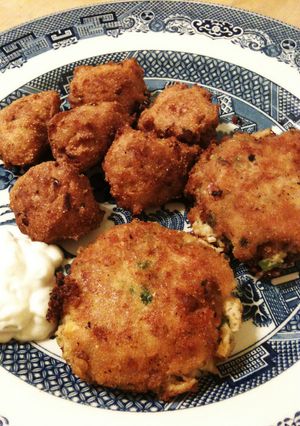 アメリカ料理！蟹たっぷりのクラブケーキ-レシピのメイン写真