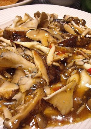 舞茸ダイエット！たっぷりキノコのあんかけ-レシピのメイン写真