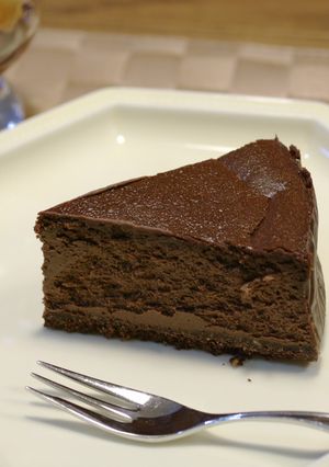 クリーミー♪ チョコレートチーズケーキ-レシピのメイン写真