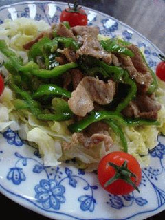 涼拌青椒「豚肉とピーマンの和えもの」-レシピのメイン写真
