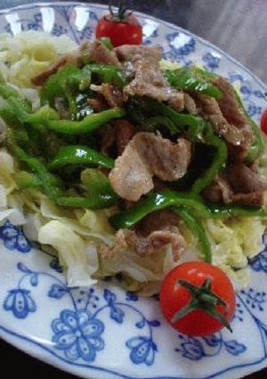 涼拌青椒「豚肉とピーマンの和えもの」-レシピのメイン写真