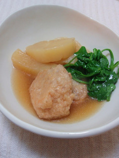 れんこんだんごと大根の煮もの-レシピのメイン写真