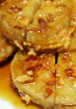 レンコン挟み焼き～ビニール袋活用～-レシピのメイン写真