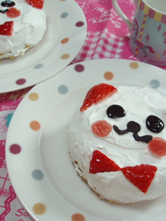 どうぶつケーキ***-レシピのメイン写真
