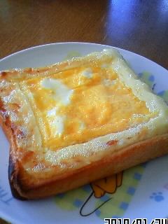 ボリューム満点簡単トースト-レシピのメイン写真