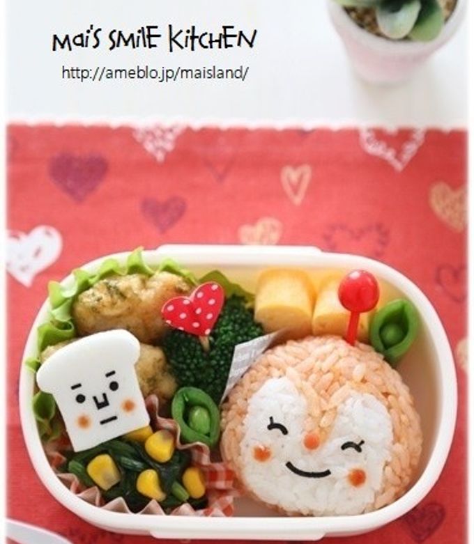 ドキドキ♡にっこりドキンちゃん＊キャラ弁 by Mai＊Mai