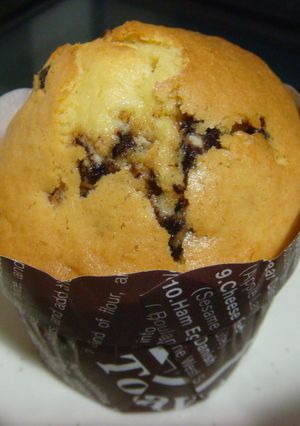 ＨＭで簡単チョコチップマフィン-レシピのメイン写真