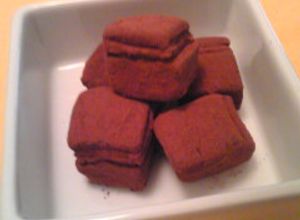 簡単！レンジでエンゼルパイ風生チョコ-レシピのメイン写真