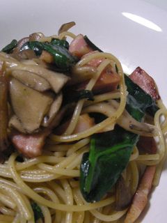 ●○たっぷりほうれん草の和風パスタ○●-レシピのメイン写真