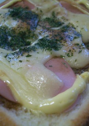 朝は簡単に！お魚ソーセージで洋♪-レシピのメイン写真