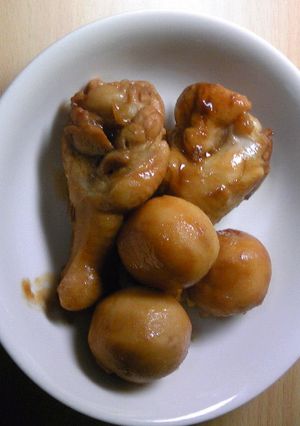 鶏手羽元の梅酒煮-レシピのメイン写真