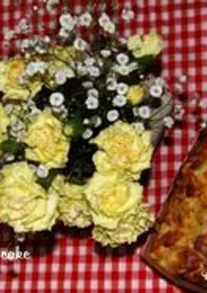 簡単　混ぜて混ぜて　リンゴケーキ-レシピのメイン写真