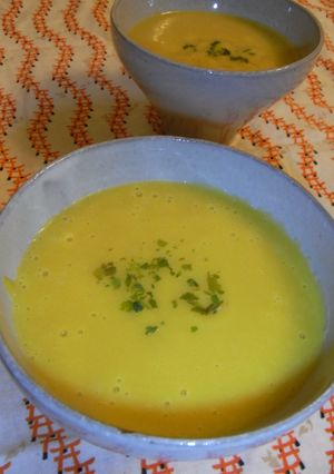 父直伝！和風かぼちゃスープ-レシピのメイン写真