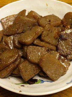 こんにゃくの土佐煮-レシピのメイン写真