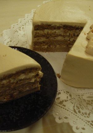 カフェノア●くるみとコーヒーのケーキ●-レシピのメイン写真