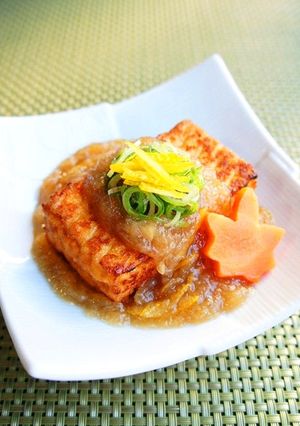 厚揚げ～大根おろしポン酢あん柚子風味-レシピのメイン写真