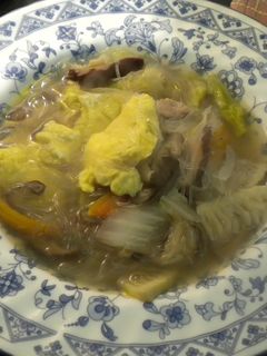 旨味たっぷり!中華春雨スープ・-レシピのメイン写真