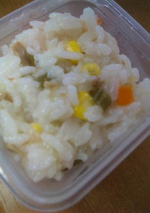炊飯器で赤ちゃんツナピラフ-レシピのメイン写真
