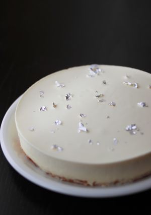 フランボワーズのレアチーズケーキ。-レシピのメイン写真