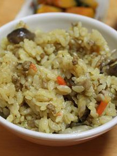 ちょっと和風☆カレー炊き込みご飯-レシピのメイン写真