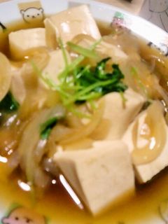 残ったおいしい煮汁で☆豆腐もりもり~-レシピのメイン写真