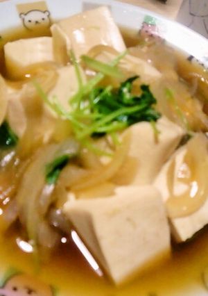 残ったおいしい煮汁で☆豆腐もりもり～-レシピのメイン写真
