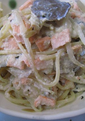 豆腐クリームのパスタ-レシピのメイン写真