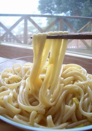 中華風かまたまうどん-レシピのメイン写真