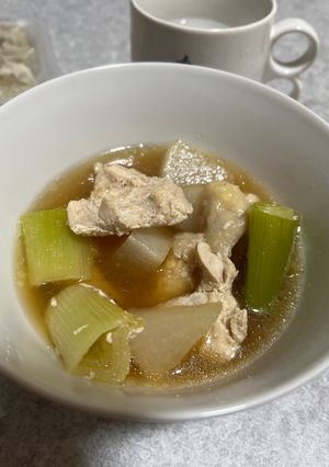 鶏むねと大根の煮込み-レシピのメイン写真