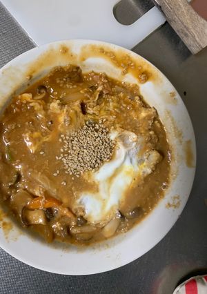 お一人様レンジ洋風オイトマト味豚平焼風-レシピのメイン写真