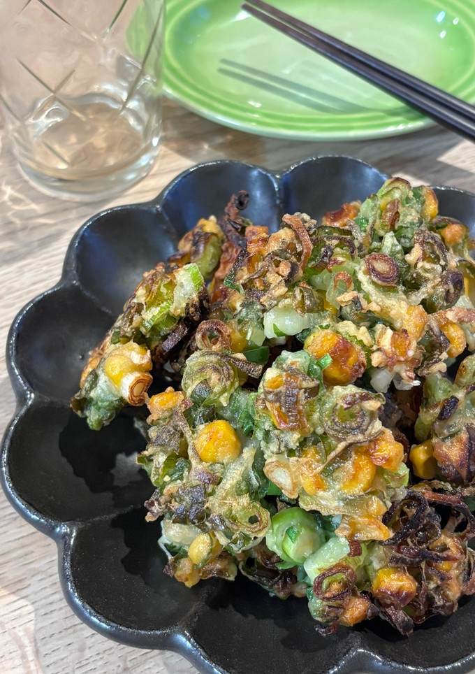 サクサク＊大量消費＊ネギのかき揚げ-レシピのメイン写真